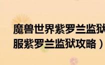 魔兽世界紫罗兰监狱怎么打（wowwlk怀旧服紫罗兰监狱攻略）