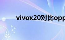vivox20对比oppor11plus哪个好