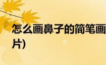 怎么画鼻子的简笔画(怎么画鼻子的简笔画图片)