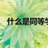 什么是同等学力法学 什么是同等学力考生