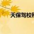 天保驾校科三荣威灯光考试 天保驾校