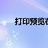 打印预览在哪里wps 打印预览在哪里