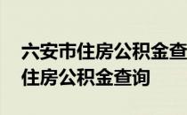 六安巿住房公积金查询系统官方网站 六安巿住房公积金查询