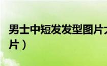 男士中短发发型图片大全（男士中短发发型图片）
