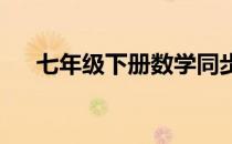 七年级下册数学同步学案答案北师大版