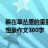 躲在草丛里的星星想象作文350字三年级 躲在草丛里的星星想象作文300字