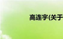 高连宇(关于高连宇简述)