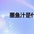 墨鱼汁是什么味道的（墨鱼汁是什么）