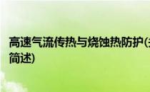 高速气流传热与烧蚀热防护(关于高速气流传热与烧蚀热防护简述)