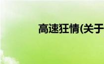 高速狂情(关于高速狂情简述)