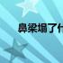 鼻梁塌了什么感觉（鼻梁塌了怎么办）