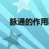 脉通的作用和功效（脉通的作用和功效）