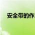 安全带的作用错误说法（安全带的作用）
