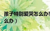 孩子特别爱哭怎么办李玫瑾（孩子特别爱哭怎么办）