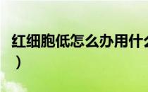 红细胞低怎么办用什么药（红细胞低怎么回事）