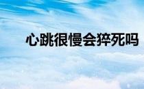 心跳很慢会猝死吗（心跳很慢怎么办）