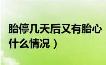 胎停几天后又有胎心（胎心停了几天又恢复是什么情况）