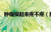 肿瘤摸起来疼不疼（肿瘤摸起来疼吗硬吗）