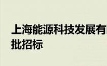 上海能源科技发展有限公司2022年度第五十批招标