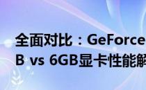 全面对比：GeForce GTX 1060 3GB vs 5GB vs 6GB显卡性能解析