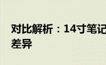 对比解析：14寸笔记本与15寸笔记本的尺寸差异