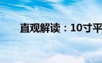 直观解读：10寸平板电脑尺寸参照图