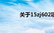关于15zj602项目的深度解析