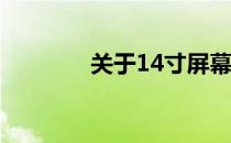 关于14寸屏幕的分辨率详解