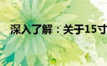 深入了解：关于15寸屏幕尺寸的全面解析
