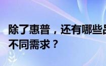 除了惠普，还有哪些品牌提供低功耗屏以满足不同需求？