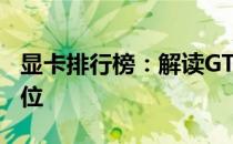显卡排行榜：解读GTX 1650显卡的性能与地位