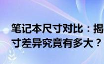 笔记本尺寸对比：揭秘17寸与16寸笔记本尺寸差异究竟有多大？