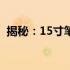 揭秘：15寸笔记本电脑的准确尺寸是多少？