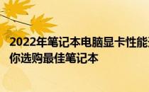 2022年笔记本电脑显卡性能天梯图：全面解析显卡性能，助你选购最佳笔记本