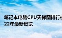 笔记本电脑CPU天梯图排行榜：洞悉市场领先者的选择，2022年最新概览
