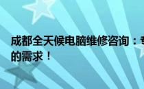 成都全天候电脑维修咨询：专业解决电脑故障，快速响应您的需求！
