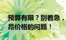预算有限？别着急，教你如何应对3060ti高昂价格的问题！