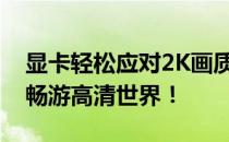 显卡轻松应对2K画质无压力，这些型号助你畅游高清世界！