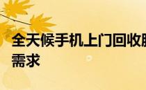 全天候手机上门回收服务，便捷高效解决您的需求