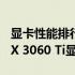 显卡性能排行榜：揭秘NVIDIA GeForce RTX 3060 Ti显卡的地位与表现