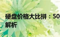 硬盘价格大比拼：500G与1T硬盘价格对比及解析