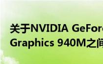 关于NVIDIA GeForce MX 940与Intel Iris Graphics 940M之间的比较分析