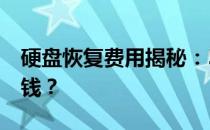 硬盘恢复费用揭秘：500G硬盘修复需要多少钱？