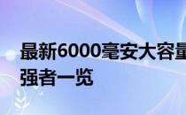 最新6000毫安大容量电池手机排行榜：续航强者一览