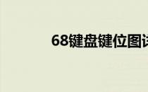 68键盘键位图详解及布局指南