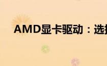 AMD显卡驱动：选择与优化的不二指南