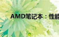 AMD笔记本：性能与价值的完美结合