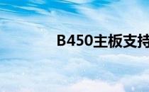 B450主板支持显卡全面解析