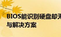 BIOS能识别硬盘却无法启动系统：问题解析与解决方案