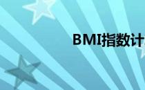 BMI指数计算方法详解